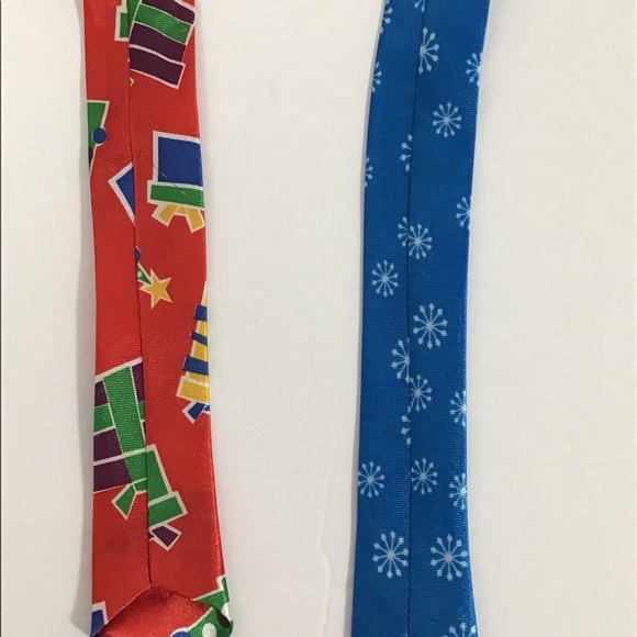 Bundle of Christmas Holiday Ties - Picture 2 of 5